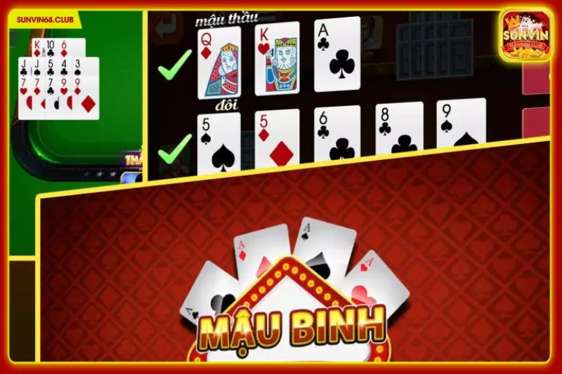 Luật chơi sử dụng cho game mậu binh online  Zalobet 